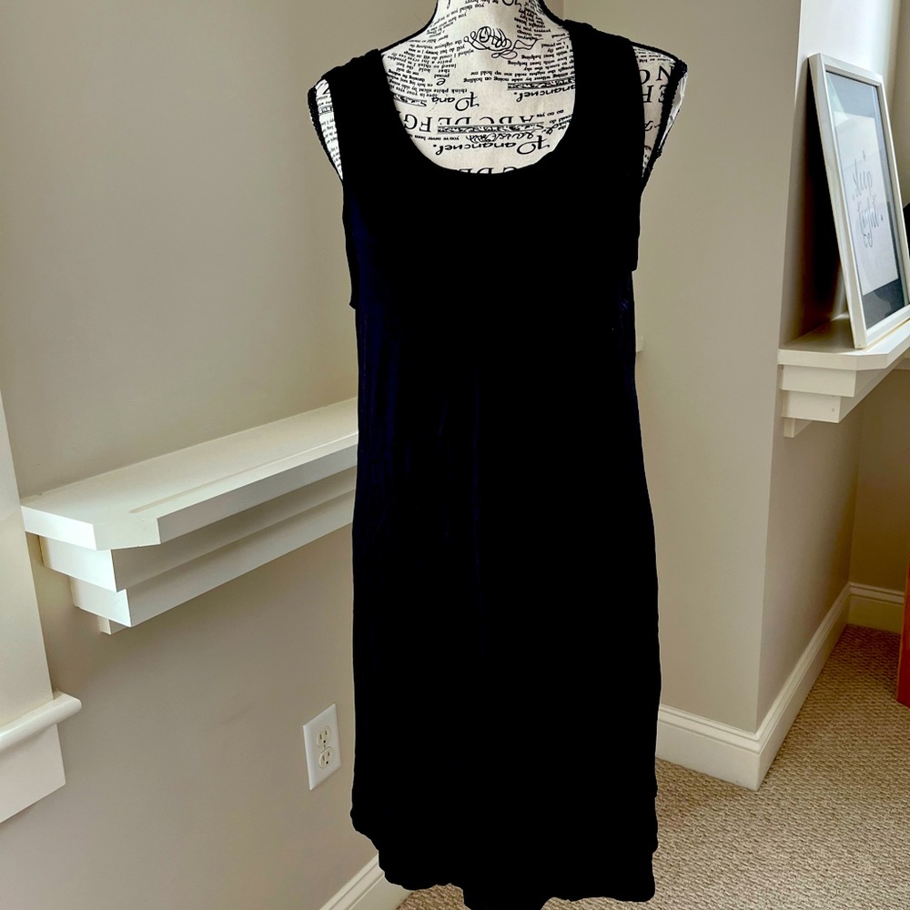Sleeveless tee shirt dress
